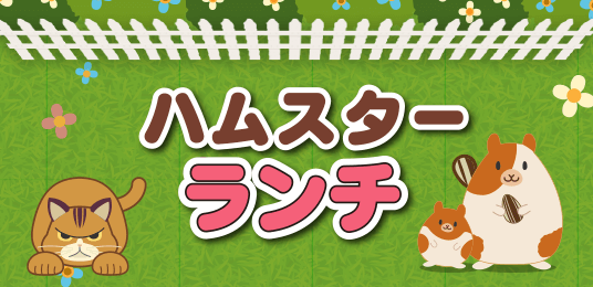 ハムスターランチ