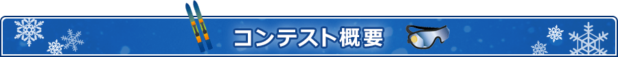 コンテスト概要