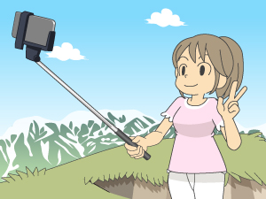 色んな角度で撮影を