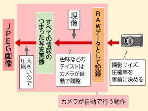 RAWの撮影方法と特徴