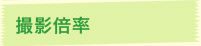 撮影倍率