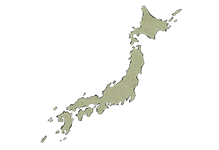 手書き風の日本地図1 (区切り無）