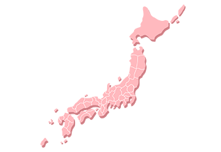 かわいい日本地図1 (区切り有）