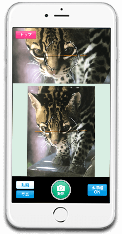 ２画面写真撮影機能イメージ