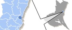 那珂郡東海村の位置