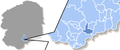 下野市の位置