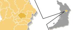 寝屋川市の位置