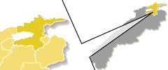 松江市の位置