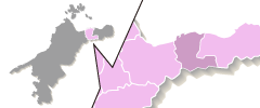 新居浜市の位置