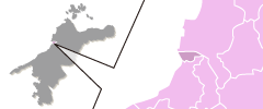 伊予郡松前町の位置