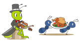 アリとキリギリス