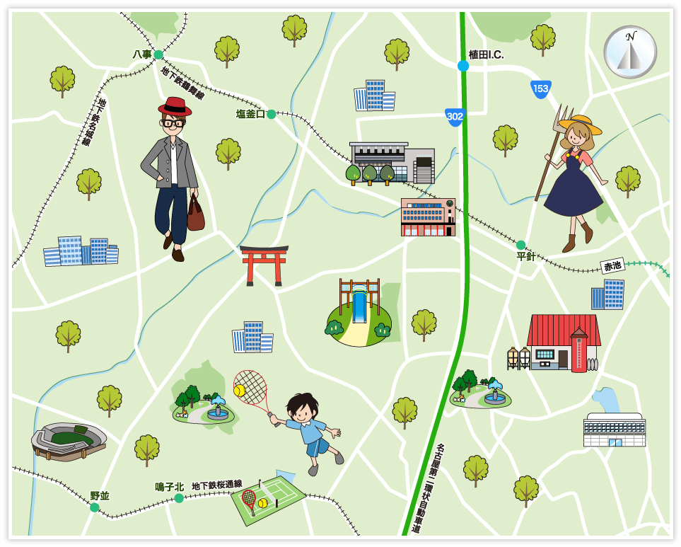名古屋市天白区